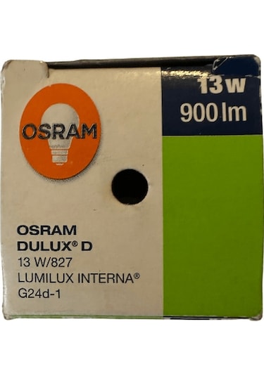 Osram Dulux D 13w 827 2700k Sarı Işık G24d-1 Duylu