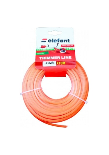 Tırpan Misinası Motorlu Tırpan Kare Misina 3 Mm X 15 Metre