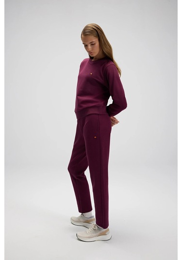 Ellesse Bayan Sweat Ef553-brd Bordo Bordo