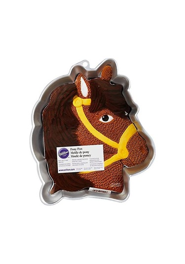 Wilton Horse Kek Kalıbı, Alüminyum, 29,7 X 31,9 X 4,6 Cm Diğer