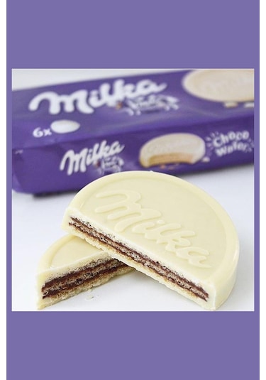 Milka Choco Wafer Beyaz Çikolatalı Bisküvi 3 x 180 G