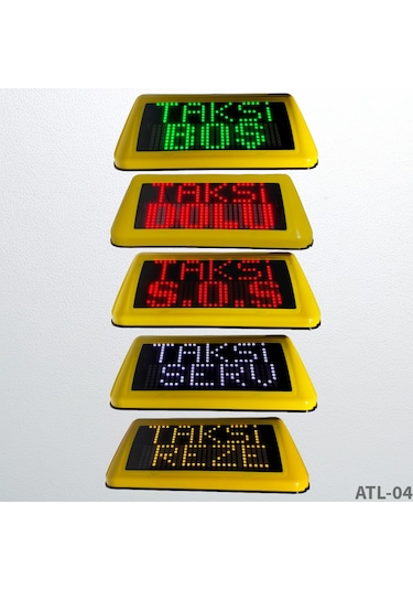 Taksi Levhası Yeni Nesil Çok Fonksiyonlu Atl-04