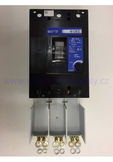 Oez Ba51x37 Otomatik Termik Manyetik Şalter 3 Kutuplu