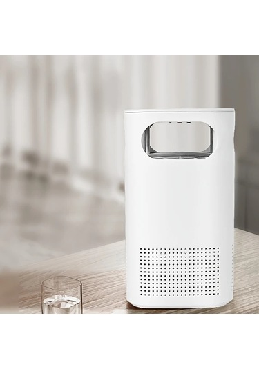 Xuweiwei 2025 Usb Hava Temizleyici Beyaz Takılabilir Pil Gerektirmez Ev Ofis Yurt İçin Koku Giderme Evcil Hayvan Tüyü Emme Sessiz Çalışma