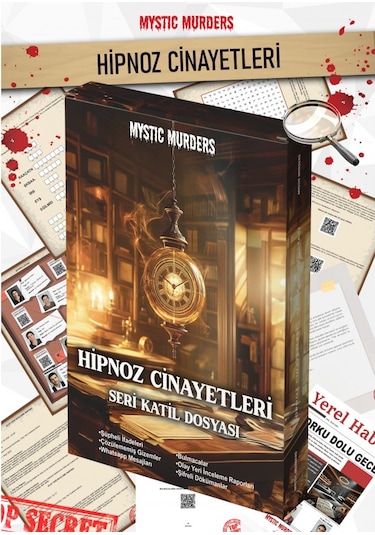 Dedektiflik Cinayet Çözme Oyunu - Hipnoz Cinayetleri