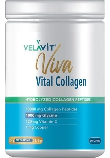 Velavit Viva Vital Collagen Toz Takviye Edici Gıda 334 G
