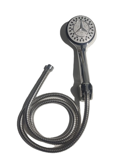 Çiğdem Mafsallı Duş Seti 5 Fonksiyonlu - Hanging Shower Set Krom Kaplama