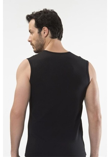 Cacharel 1304 Spor Erkek V Yaka - Siyah