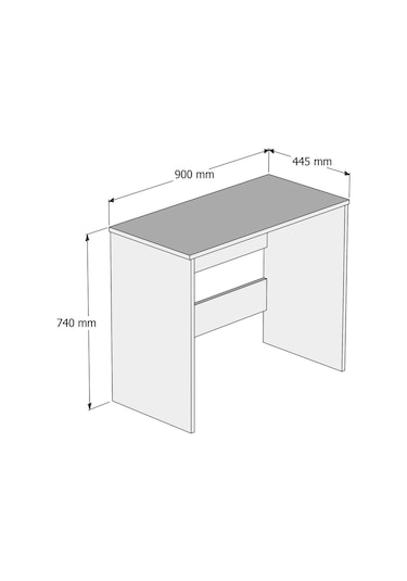 Tanmob Çalışma Masası Beyaz - Clm0101