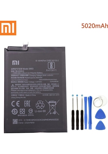 Xiaomi Redmi Note 10 Pro Batarya Pil ve Tamir Seti Bn53