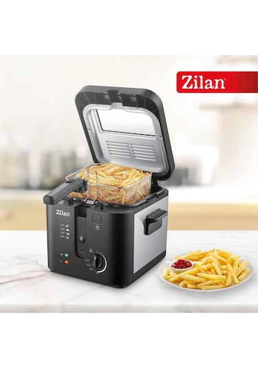 Zilan ZLN0010 XL 2.5L 1600W Inox Fritöz