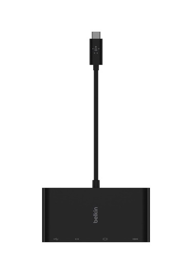 Belkin Usb-c Multimedia Adaptörü Vga, 4k Hdmi, Usb 3.0, Ethernet