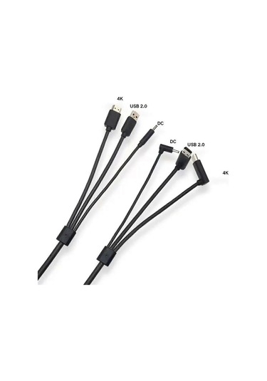 Htc Vive 3'ü 1 Arada Aksesuar Yedek Kablosu - Hdmı Uyumlu, 5 M, Usb, Vr Oyunları İçin Güç - Kaiyi