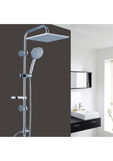 Lüks Duş Robotu Tepe Duş Seti Duş Başlığı Sistemi Seti Yağmurlama Duş Robotu Çok Renkli