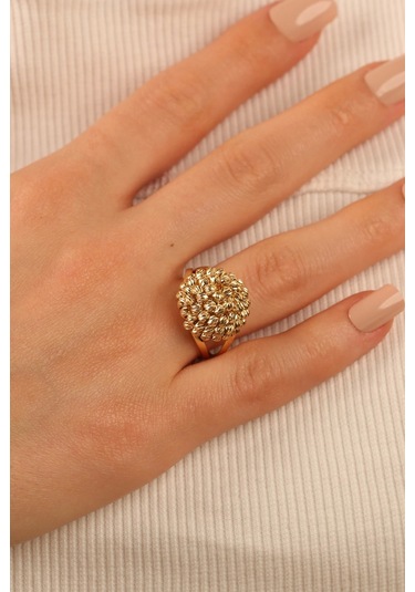 Çgkmücevherat Dorika Altın Yüzük Drkyzk0001 Gold