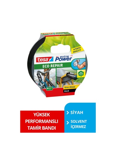 Eco Bez Tamir Bandı Extra Güçlü Siyah