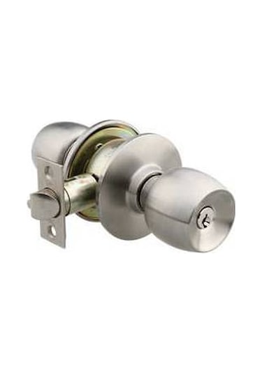 Yale Saten Topuzlu Kilit Anahtarlı Giriş 60-70 Mm