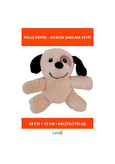 Sevimli Peluş Köpek Yumuşak 24 Cm Hediye Ve Koleksiyon Amaçlı Oyuncak