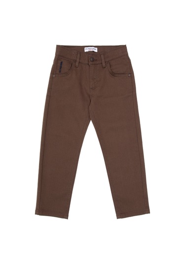 U.s. Polo Assn. Erkek Çocuk Coconut Pantolon Kanvas-chino 50317206-vr153 Coconut