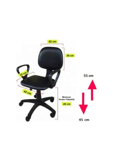 Depolife Çocuk Genç Odası Bilgisayar Ders Çalışma Ofis Koltuğu Araba Prens