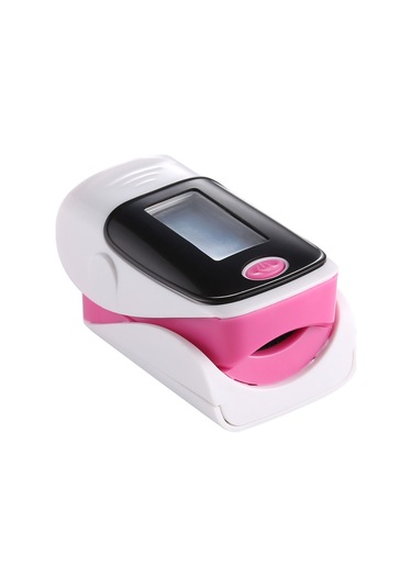 Sones Ab-80 Hassas Parmak Nabız Oksimetresi Kan Oksijen Monitörü Pembe