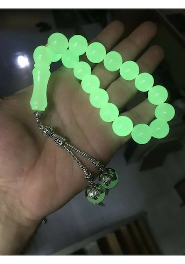 Doğan Silver Kedi Göz Bilek Boy Toz Kehribar Tesbih Dgn1123