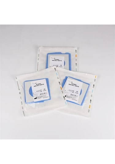 SANTEMOL - SERVİYET STERİL DELİKLİ YAPIŞKANLI ÖRTÜ 60x60 - 50 ADET