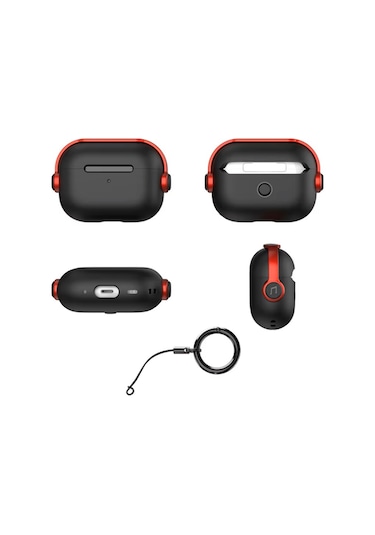 Apple Airpods Pro 3. Nesil İle Uyumlu Kılıf Kulaklık Dizayn Defens Case Sarı