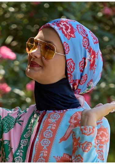 Mayovera Üçgen Eşarp - 14 Çok Renkli