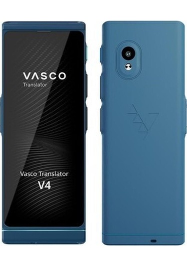 Vasco V4 Dil Tercüman Cihazı - Kobalt Mavisi