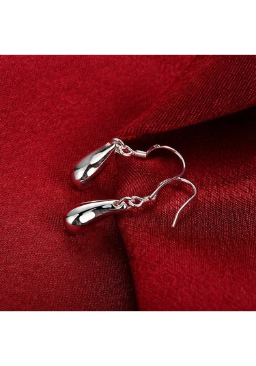 925ayar Gümüş Su Damlacıkları Küpe