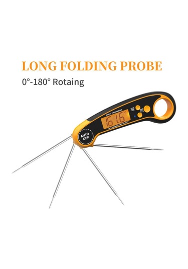 Suntek Suya Dayanıklı Dijital Anında Okunan Et Turuncu