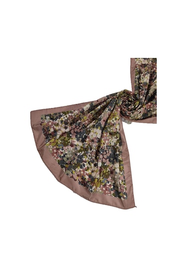 Mim Eşarp Emproyal Proline Benekli Şal 70x185 Cm - Yağ Yeşili