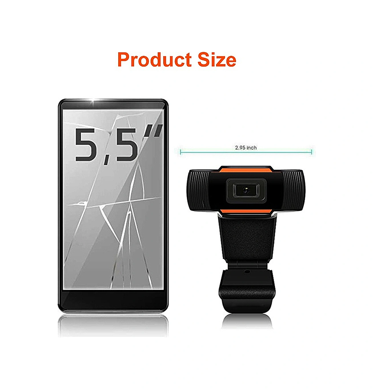 Qingmipy 1080p Hd Webcam Mikrofonlu: Canlı Yayın,网课, Toplantı Ve Video Konuşma İçin Plug & Play, Sürücü Gerektirmeyen Bilgisayar Kamerası