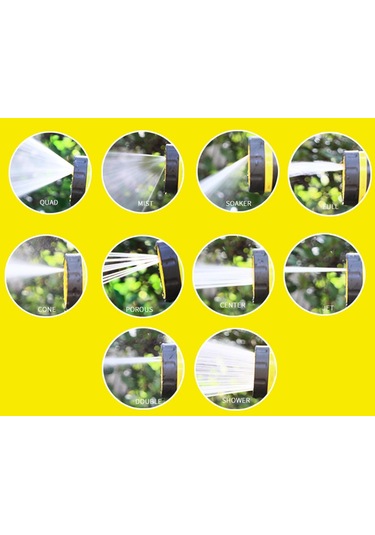 Suntek Basınçlı Yıkama Makinesi, Hortum Püskürtme Kafası