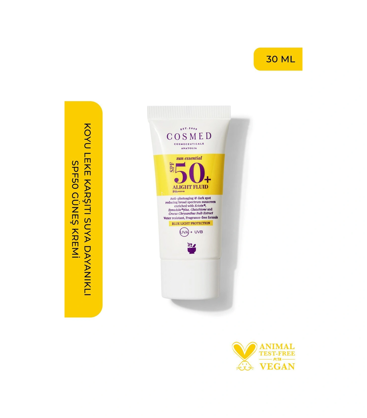 Cosmed Sun Essential - Alight Fluid Spf 50+ 30 Ml