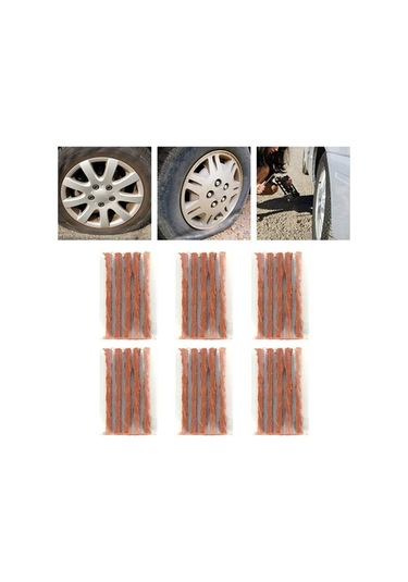 Pazly Lastik Tamir İpleri Kauçuk Şerit - Rv, El Arabası, Utv İçin Açık Kahverengi Açık Kahverengi