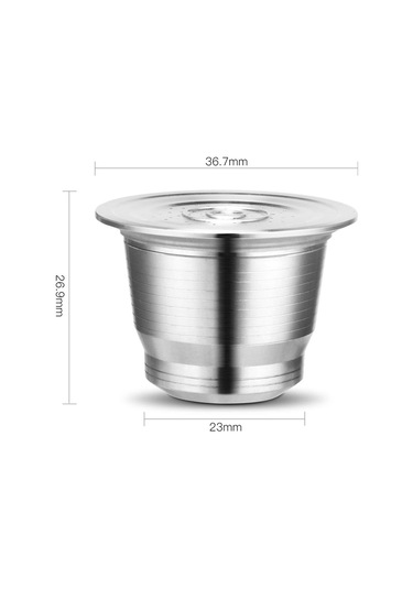 Suntek Tamperli Nespresso Için Kaşıklı Doldurulabilir Kahve