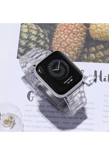 E2M Apple Uyumlu  Watch 38-40mm KRD-22 Candy Mavi Kordon