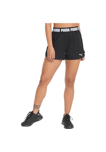 Puma Train Strong Wvn3" Kadın Şort 521806-01 Siyah-siyah Siyah
