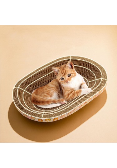 Suntek Oval Kedi Tırmalama Yatağı, Dinlenme Yatağı İç