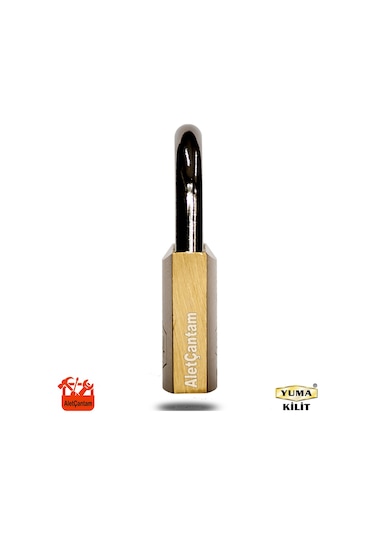 Yuma Pirinç Sarı Asma Kilit Master Sistem ortak Anahtarlı 50Mm