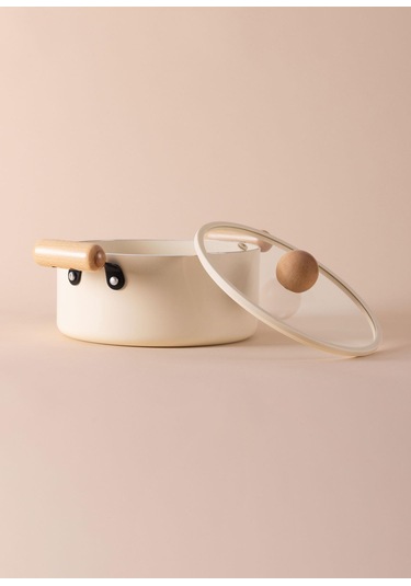 The Mia Cucina Di Mia İndüksiyon Tabanlı Seramik Tencere Tava Seti 7 Parça Çok Renkli