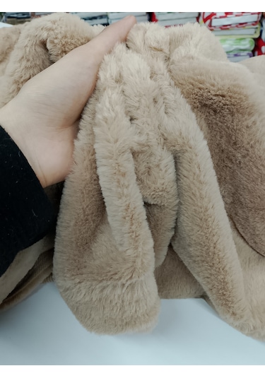 Toskana Peluş Kumaş Sütlü Kahve