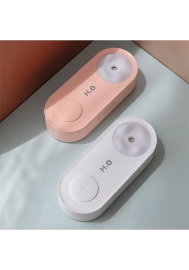 Dancemonkey Taşınabilir Nemlendirici - Usb Şarjlı Gece Lambalı Mini Hava Nemlendirici - Kırmızı Renk Modeli
