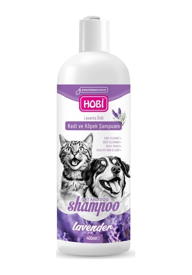 Hobi Lavanta Kokulu Kedi Ve Köpek Şampuanı 400 Ml