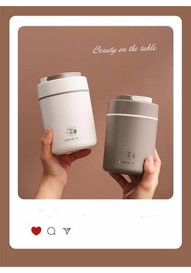 Stil'nyj İ Udobnyj Dom Hava Geçirmez Çorba Lunch Box'ı 179577127 Kahverengi