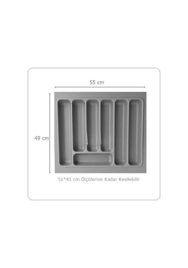 Lider Çekmece İçi Kaşıklık 55x49