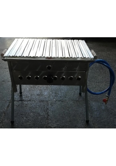 Birçelik Tüplü CE Belgeli Mangal Gümüş