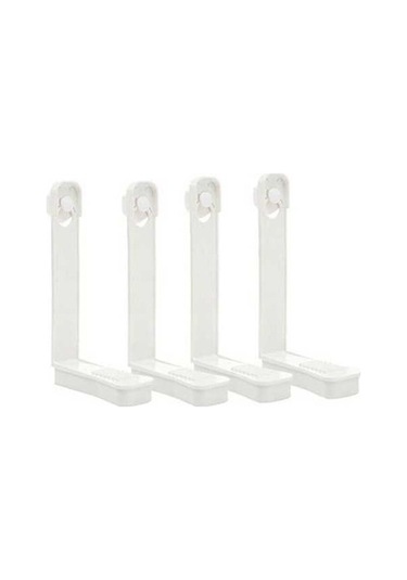 Dancemonkey Cbtx 4 Adet Bağlantı Elemanı Askı Tutucu Klipleri Çarşaf Yatak Sabitleyici - Beyaz Çok Renkli